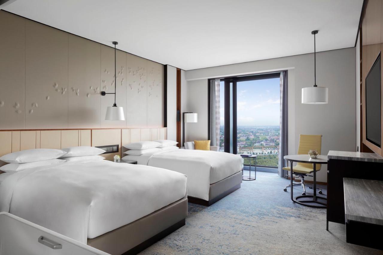 Shanghai Marriott Hotel Pudong South Nanhui Exterior foto